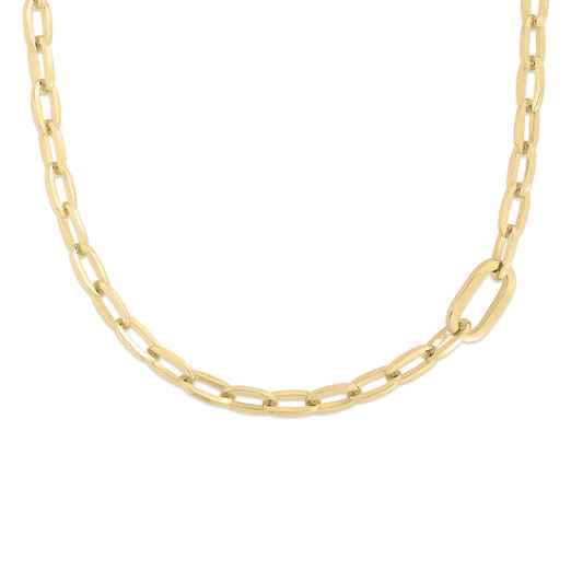Roberto Coin 18 Karat Yellow Gold Classic Oro Necklace 18 Inch